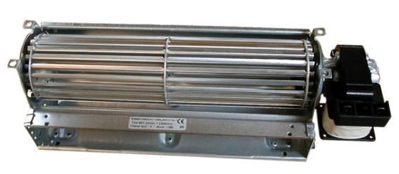 Ventilateur tangentiel, turbine 240x60 mm, 230V/1/50Hz, 18 W - moteur à droite