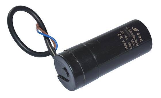 Condensatore di avviamento 72-86 uF, E08, 330Vac, 36x70mm
