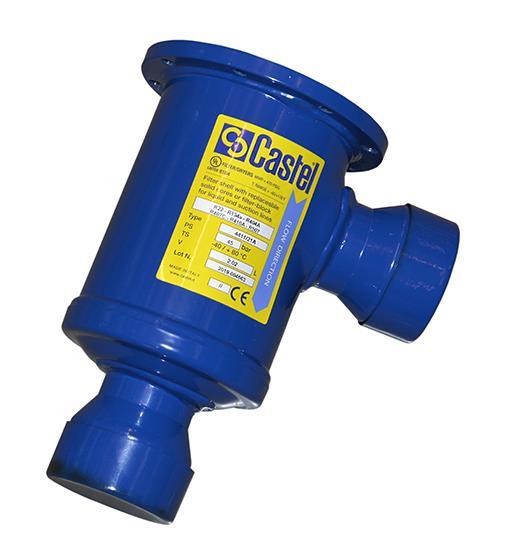 Filtr CASTEL 4411/21A, 1-przewodowy, 2,5/8" ODS, 64 mm, lutowany