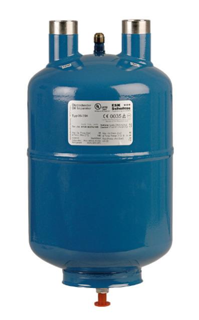 Separator oleju ESK OS-42H zamknięty 7,1L 42mm lutowanie