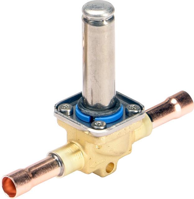 Zawór elektromagnetyczny Danfoss EVR 10, lutowany, ODF, 1/2 cala 032L1217 bez cewki