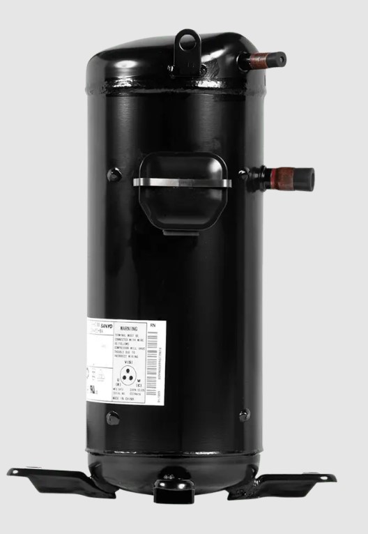Sanyo C-SBN453H8A Compresor scroll totalmente hermético, MBP/HBP ? R404A, R407C, 380?415 V/3/50 Hz, 440?460 V/3/60 Hz