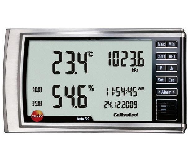 testo 622, igrometro con visualizzazione della pressione