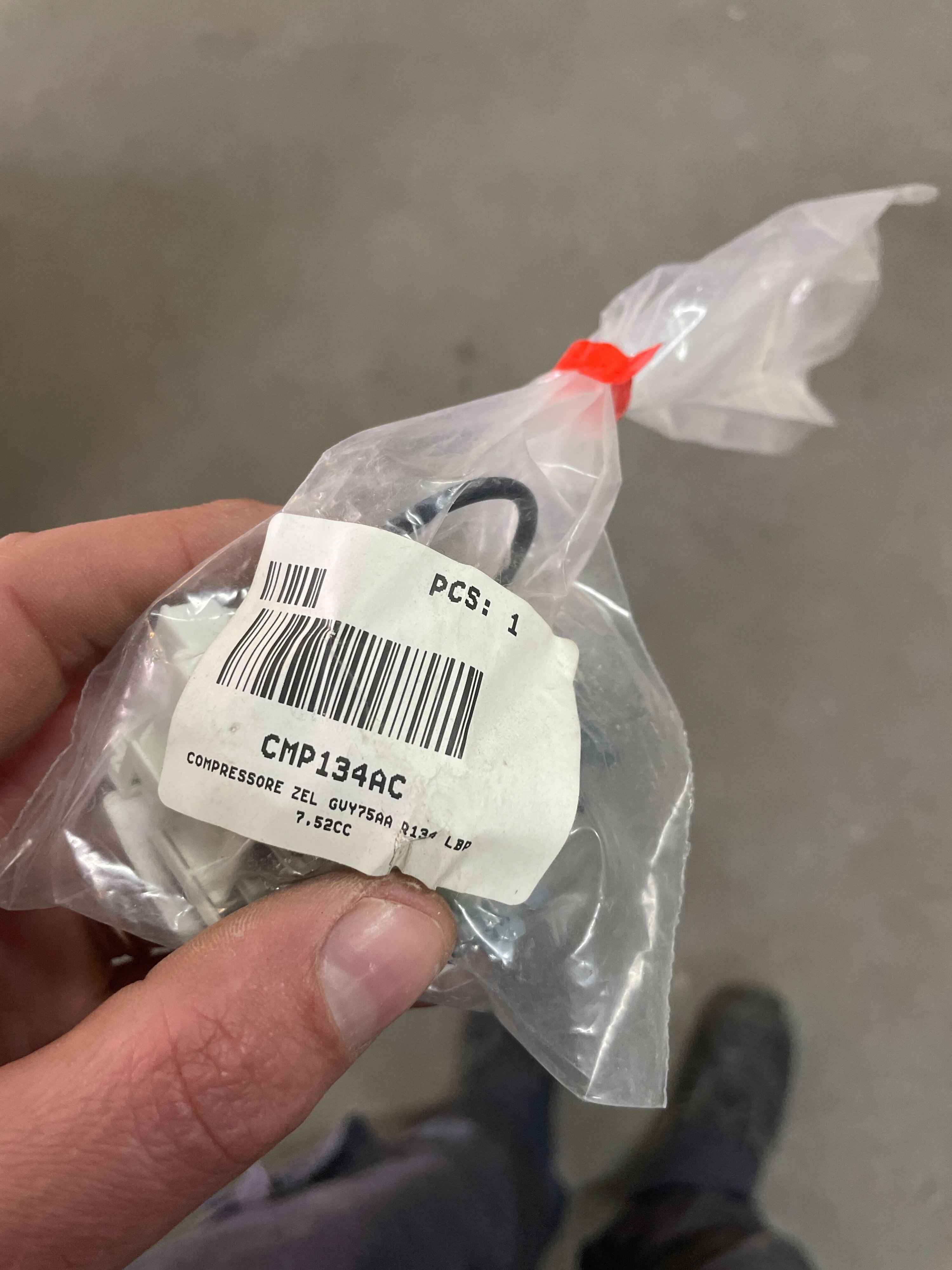 Przekaźnik sprężarki ZEL GVY75AA / CMP134AC