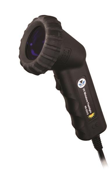 Mini lampa UV do wykrywania nieszczelności 50Watt/12V - Kabel 5m - Okulary ochronne