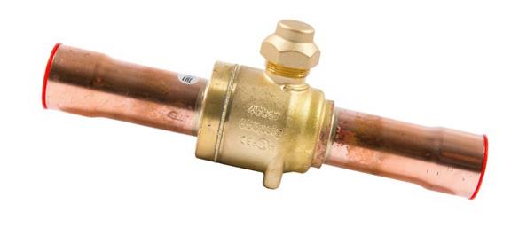 Valvola a sfera Danfoss GBC 54s, 2,1/8" (54 mm) ODF a saldare