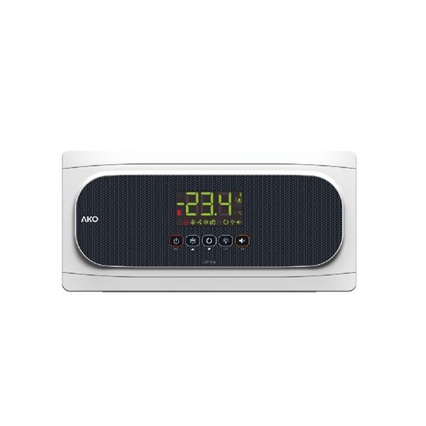 AKO 16523D refrigeration controller, 230V AC NTC, 5 CO-20A