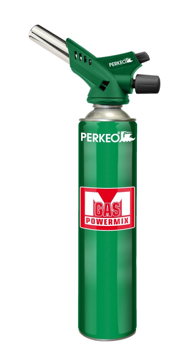 Bruciatore a cartuccia PERKEO M-GAS SPOTFIRE, contenuto: 340 g (testato TÜV)