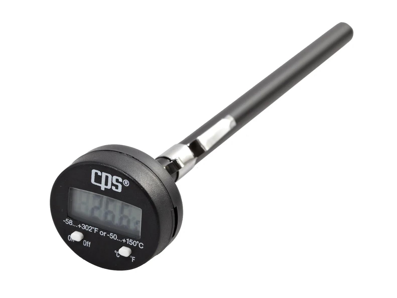digitaler thermometer, Fleischthermometer, Zifferndisplay, Messsonde, LCD-Anzeige