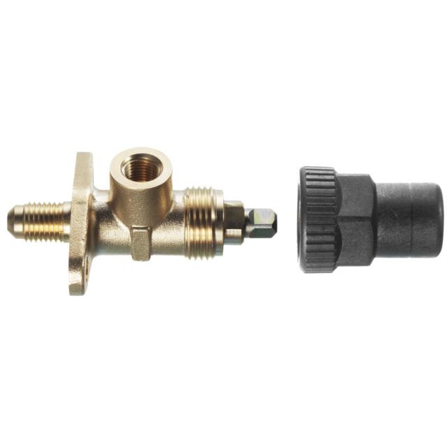 Vanne d'arrêt Refco 9882242 Vanne d'angle pour manomètre M2-264 1/4 "X1/8 "NPT