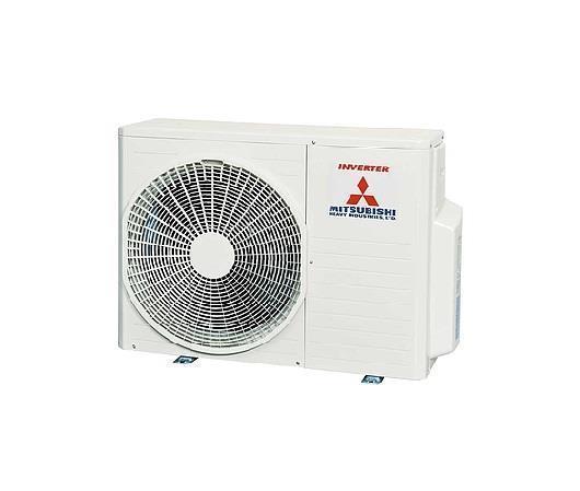 klimaanlage, außeneinheit, inverter, mitsubishi, kühlleistung