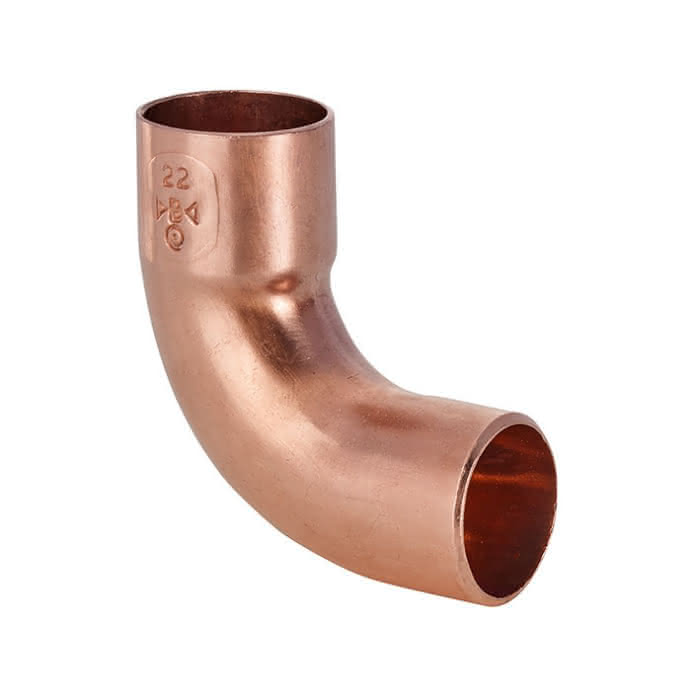 Conex Bänninger S.5000 5001A Codo 90° 8mm i/a cobre