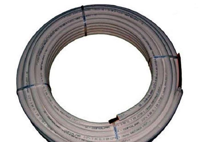 Twin insulated copper pipe CU Ø 6 / 10 mm, thickness 1.0 mm, 20 m roll 