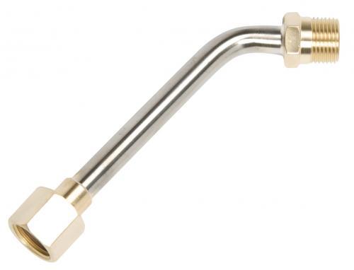 PERKEO burner connection pipe 300mm - 120°