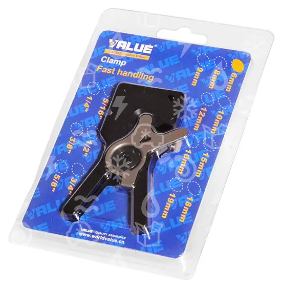 Klemme für Bördelwerkzeug Value VET-19Li, 10 mm