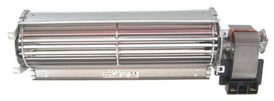 Ventilador de flujo cruzado, 240x60mm, 35W, motor derecho