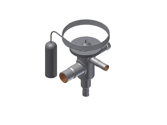 Détendeur thermostatique Danfoss TUBE - 4, R404A/R507, puissance 2,0 kW