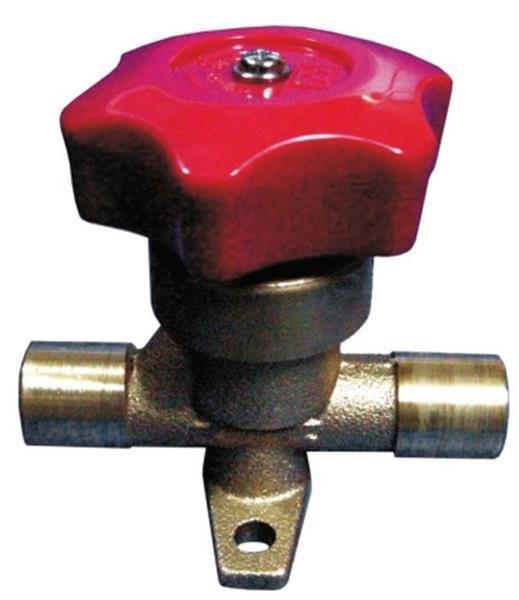 Afsluiter, soldeeraansluiting 3/8" ODS