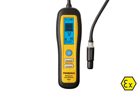 Detektor wycieku czynnika chłodniczego Fieldpiece DRX3 - podgrzewana dioda - certyfikat ATEX