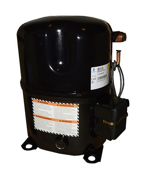 Compresseur Tecumseh TAG4543Y, HBP - R134a, 400V, 50/60Hz, 3 phases, rotalock- non disponible, remplacé par AG4543N-TZ