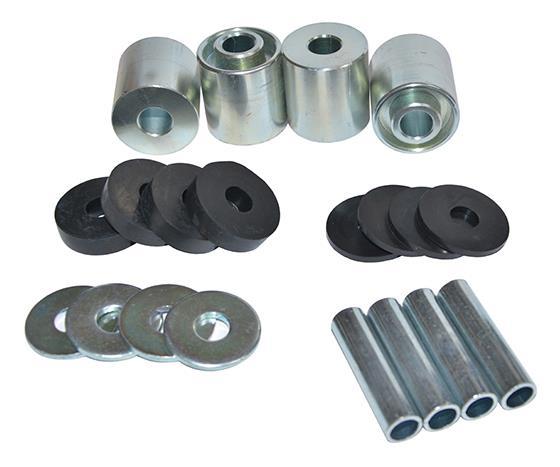 Juego de amortiguadores de vibraciones para compresores Copeland ZR 94 - 190, ZP 90 - 182, 8615308, altura 33 mm