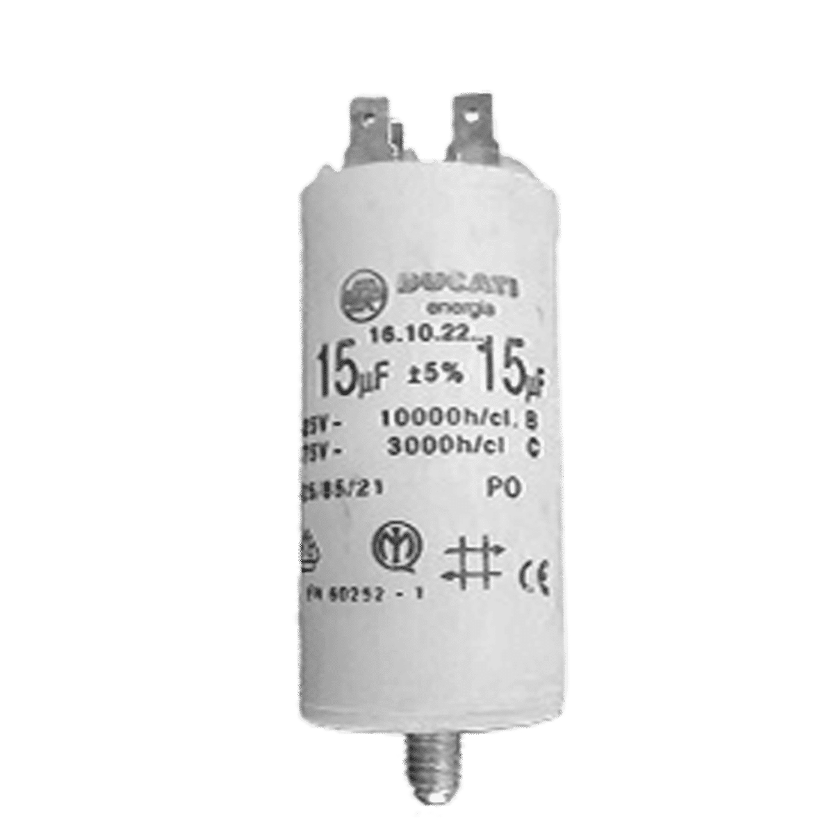 Condensador de funcionamiento 15?F/450V