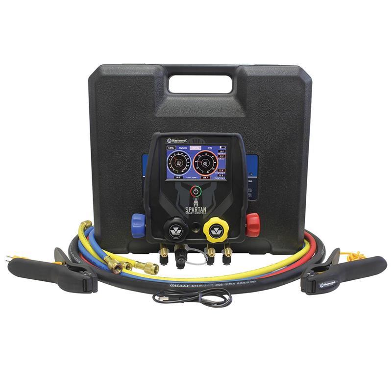 SPARTAN 4-way digital test fitting (suitable for A3 refrigerants)