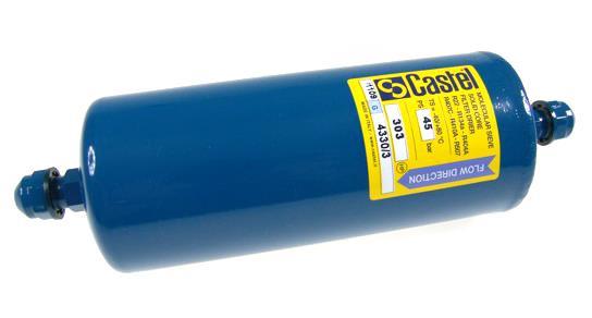 Filtro disidratatore CASTEL 4341/5S, 415S, 5/8" ODS, attacco a saldare - non disponibile, sostituito da DF341-5S