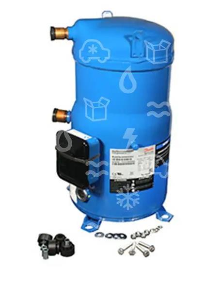 Compressor Maneurop Scroll SH090A4ALC, HMBP - R410A, 3F, soldeeraansluiting