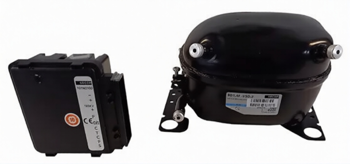 Compresor SECOP / Danfoss BD1.4F-VSD.2, R134a, LBP/MBP/HBP 12/24V CC / 100-240V CA 50/60 Hz
