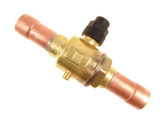 Castel ball valve, 35 mm ODS (1.3/8"), soldering, 6590/11, Kv 68 m°/h