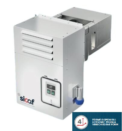 Monoblok do montażu zewnętrznego ACN151ES R455A, chłodzenie normalne +5... - 5°C | TA +25...+43°C | 14,6 - 38,4 m3