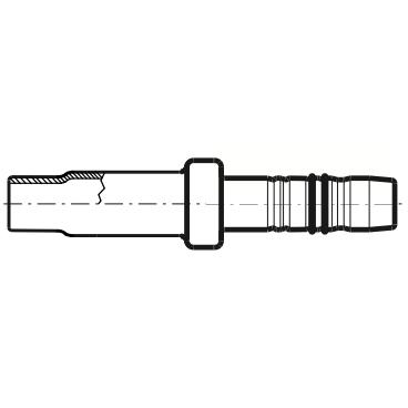 FLEXIN złączka lutownicza D20M100-0610 złączka kielichowa D08 do 10 mm lut 150 mm