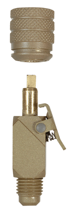 Refco 9884825 Acoplamiento rápido V-35010 recto 1/4 "SAE x 1/4 "SAE 1 pieza