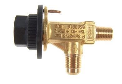 Veiligheidsklep Castel 3060/23C275, 1/4" NPT - 3/8" SAE, 27,5 bar