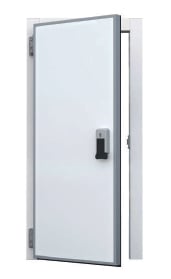 Cold store hinged door RF without threshold, PUR 100, 1000 x 2200 mm, RIGHT