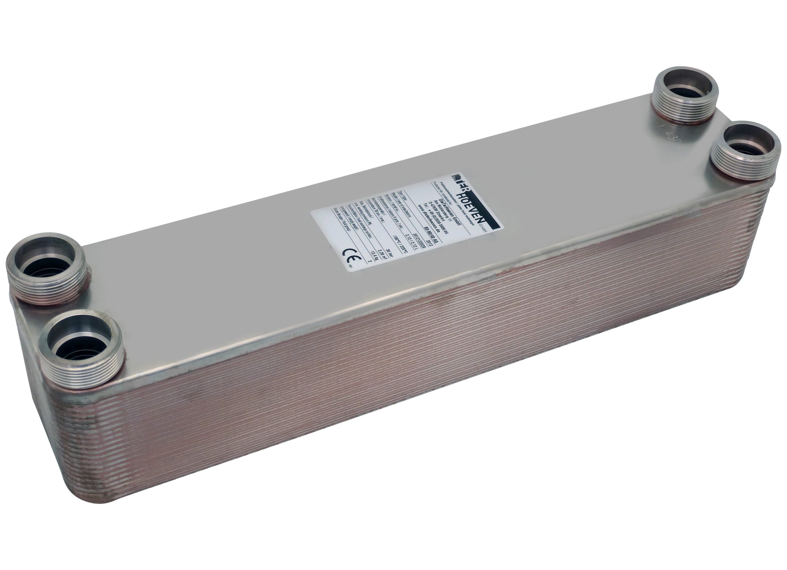 Plate heat exchanger DTH-60-40 4x1 1/2" AG