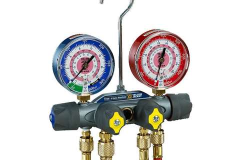 2-way installation aid titanium for R410A / R32, 49966