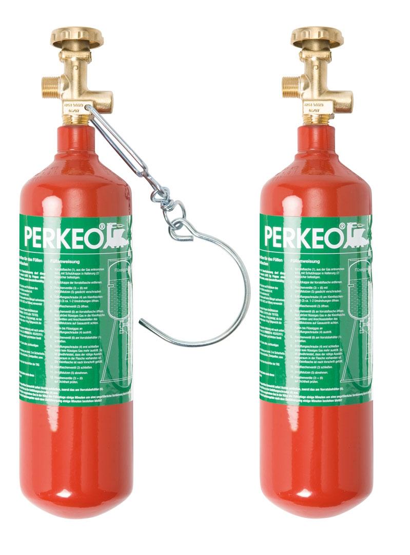 PERKEO propane mounting cylinder "Robust" without base, without hook