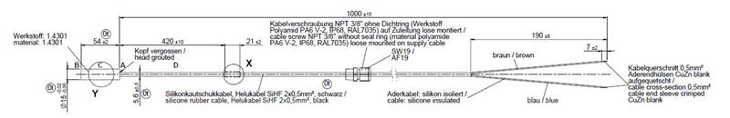 Bock chauffage de carter d'huile 08028 pour HA/HG(X) 110-240V