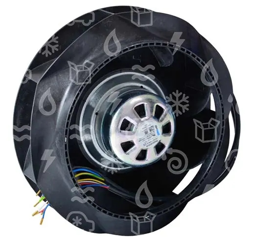 Ventilatore radiale EBM PAPST, 220 mm, R3G220-RC05-03