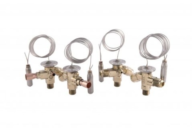 Castel 2220/M12S termostatyczny zawór rozprężny R134A, -40°C/+10°C, 12 mm/6 mm ODS, 34 bar