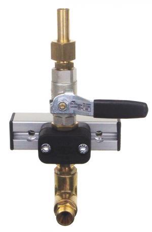 Consola de tomas PERKEO para 3x tomas reductor de presión, 3x G3/8" LH