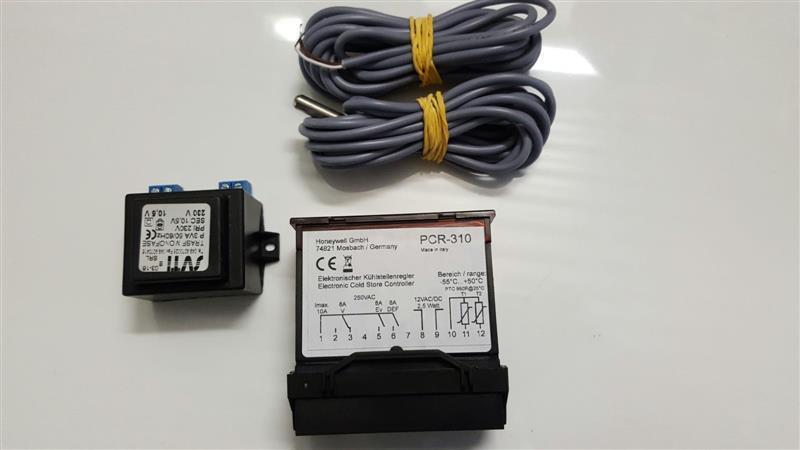 Sterownik chłodniczy Honeywell PCR 310, 12 V, 50/60 Hz, 2,5 W, transformator zewnętrzny, już niedostępny