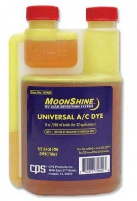 universeller A/C-Farbstoff, UV-Farbstoff, Kältemittel-Lecksuchmittel, gelbe Flasche, Zweikammer-Behälter