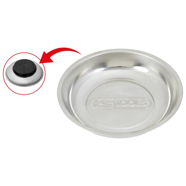 KS disc 800.0150 Stainless steel magnetic disc 150mm magnetic side plastic-coated