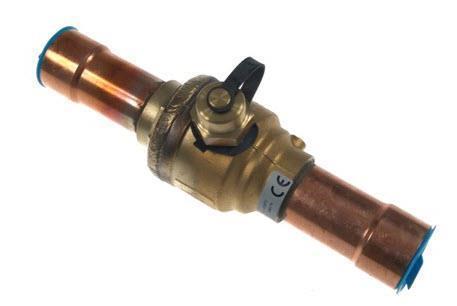Ball shut-off valve ALCO BVE-M54, 54 mm ODF (2.1/8"), kv 152, 806744