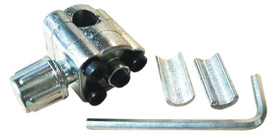 Válvula de perforación 6,3 - 7,9 - 9,5 mm, 1/4" SAE