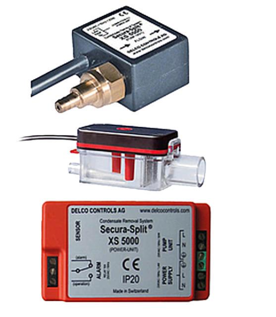 Bomba de condensados Delco Secura-Split XS5000-STD 15l/h con indicador de averías IP54