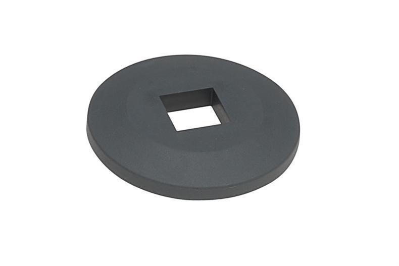 Pare-chocs gris rond - 25x25 mm